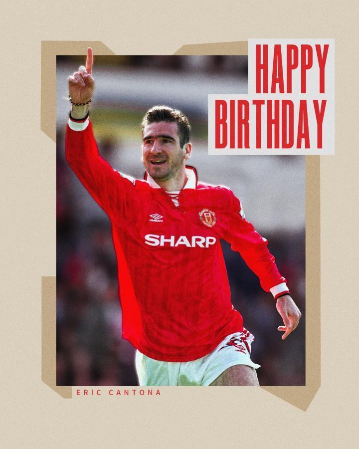 祝永远的曼联国王，埃里克-坎通纳生日快乐！