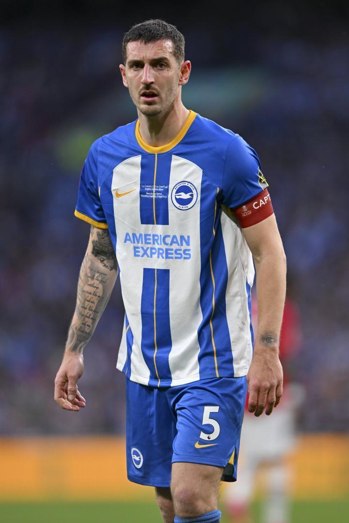 刘易斯-邓克是本赛季英超触球次数最多的球员