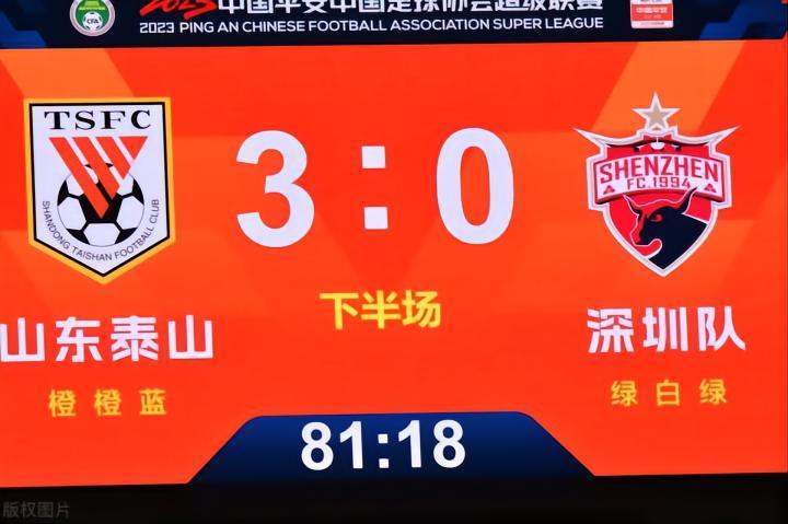 山东泰山酣畅淋漓3比0，排名升至第8，崔康熙有水平！