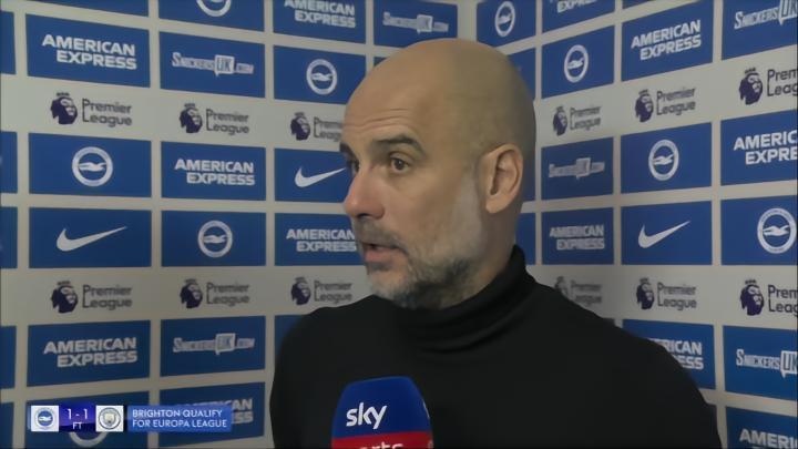 瓜迪奥拉：48小时前我们喝光了所有的酒，但我们表现很好