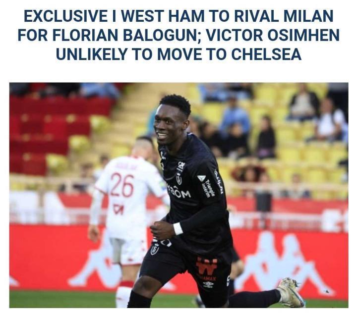 根据Get Football News Ital