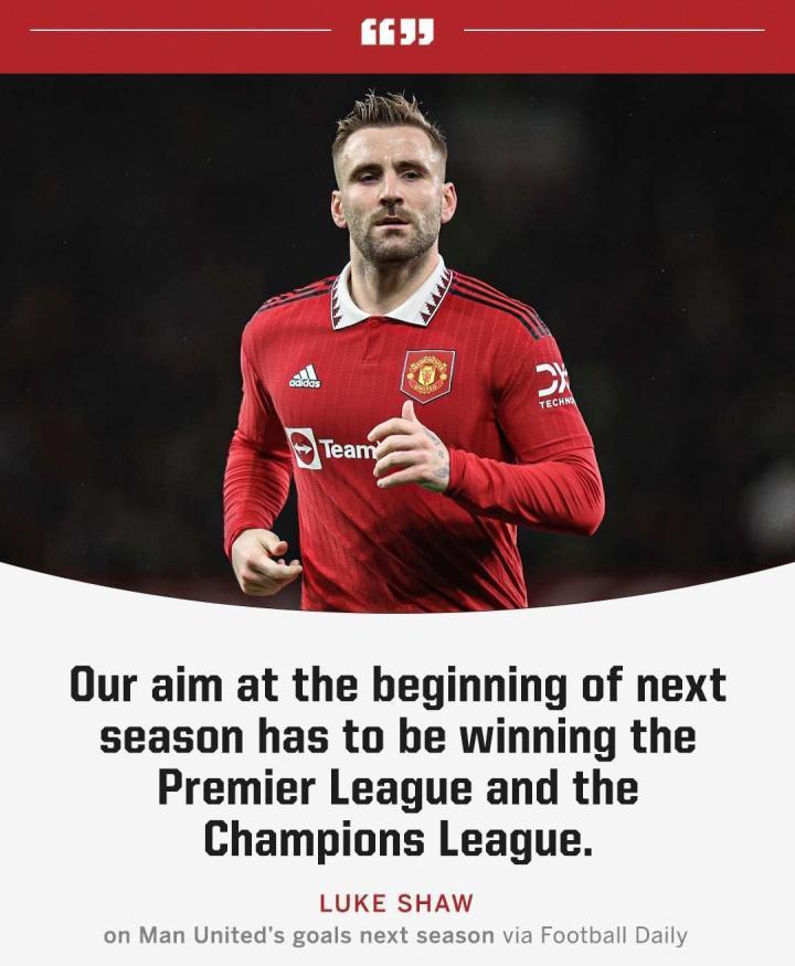 这可不是随口说说的，ESPN：曼联球员卢克肖谈到