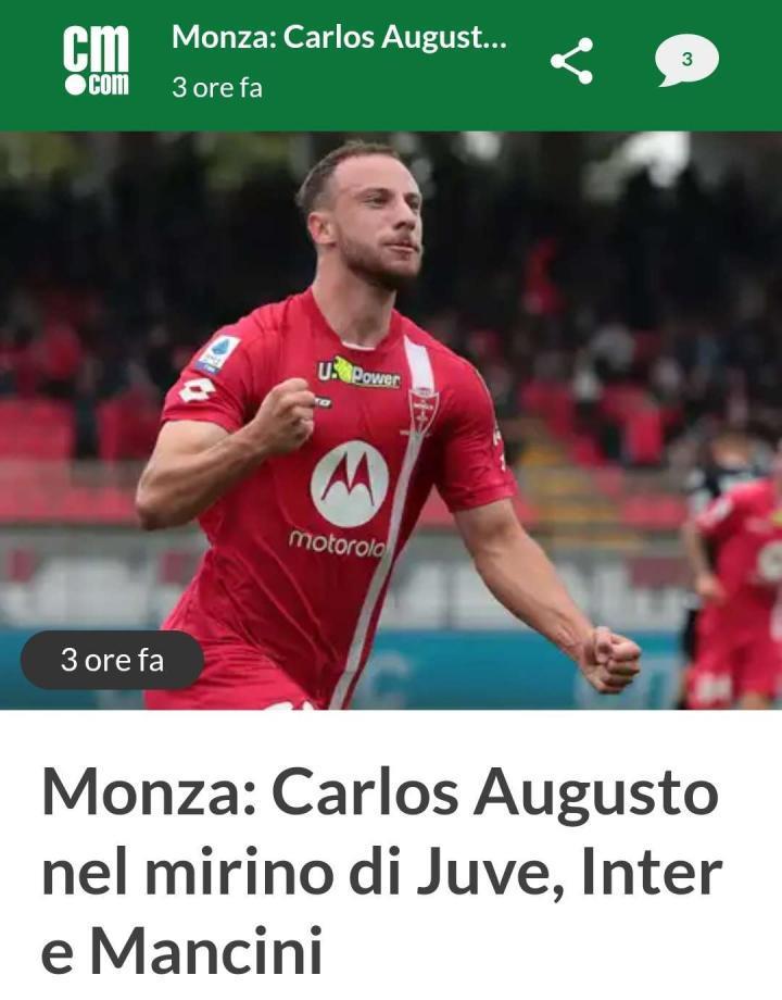 根据calciomercato.com的消息，蒙