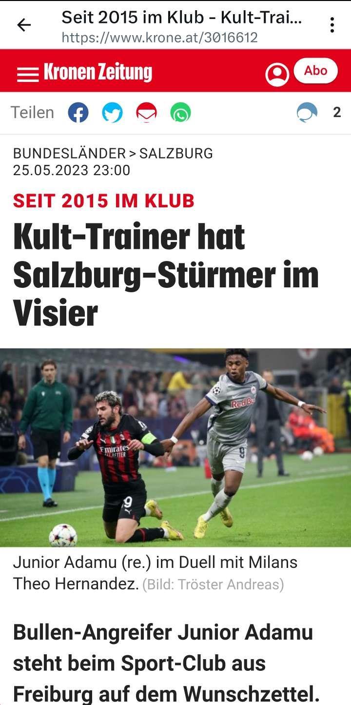 奥地利媒体KronenZeitung和德国媒体图