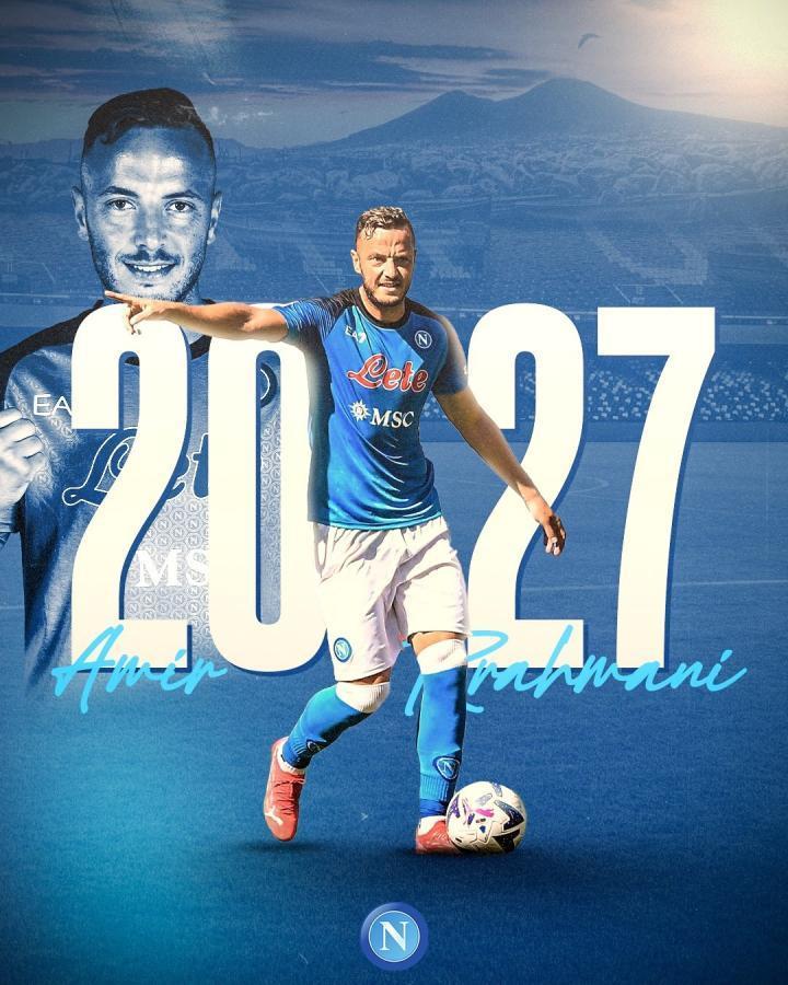 官方：那不勒斯与拉马尼续约至2027年，附一年延长选项