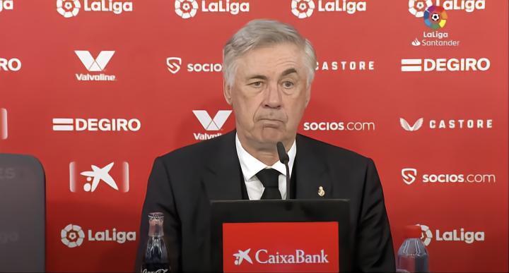 安切洛蒂：罗德里戈想进球但我不想丢球，我们目标不同