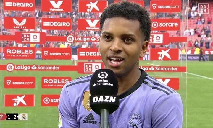 罗德里戈：被换下时我有点生气，因为我还想再进一个