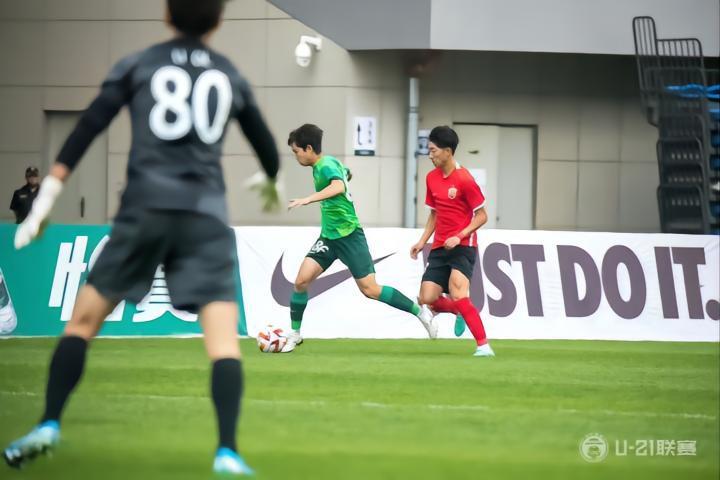 【U21联赛】上海海港U21战平国安，廖重九替补建功