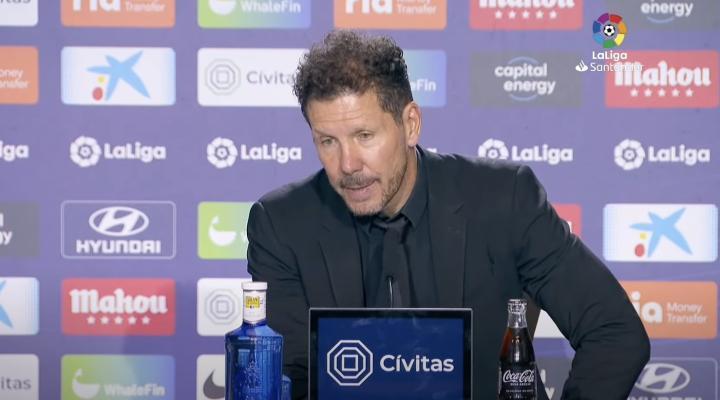 西蒙尼：莫利纳是西甲最好的边后卫之一；格子完美诠释伪9号