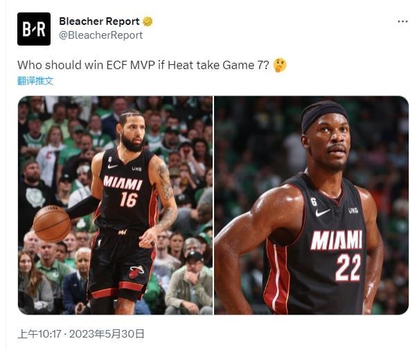 新的问题来了！美媒发问：若热火晋级谁是东决MVP？