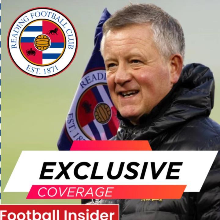 FI：雷丁即将任命前沃特福德和谢菲联主教练克里斯·怀尔德