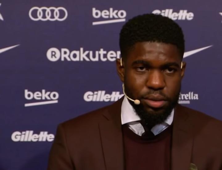 每体：国米和罗马愿意报价乌姆蒂蒂；里昂愿出400万欧