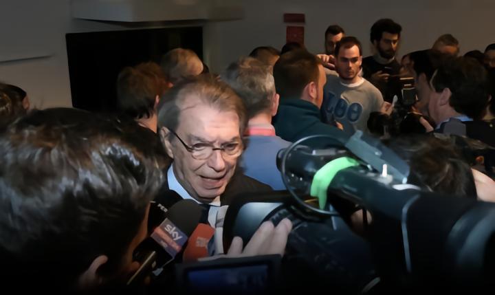 米体：张康阳邀请莫拉蒂及2010年三冠王全体球员观看欧冠决赛