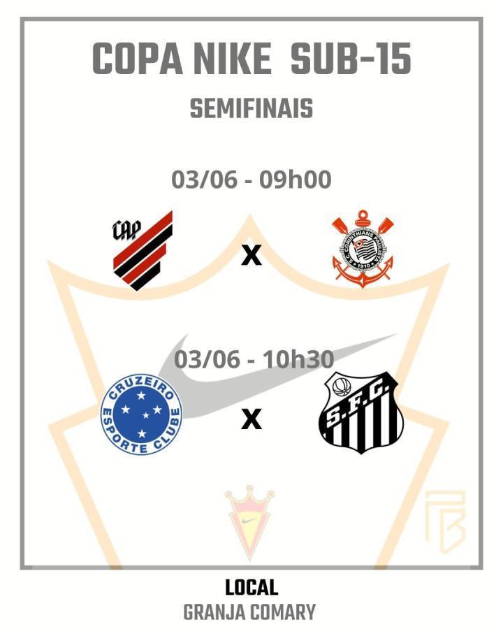 2023巴西U15耐克杯半决赛：桑托斯&科林蒂安会师决赛