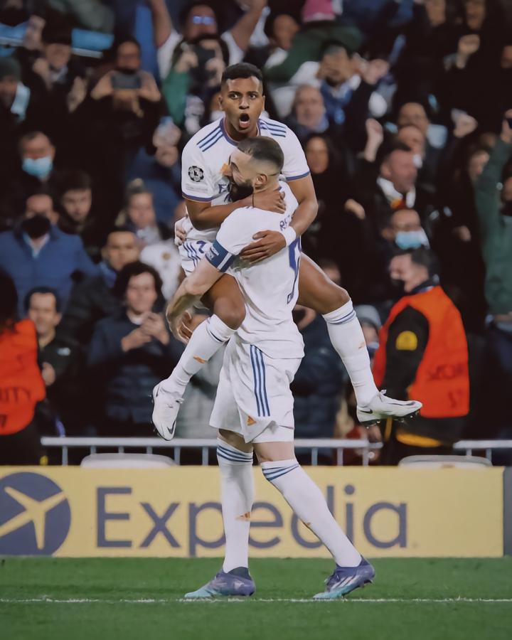 罗德里戈致敬本泽马：感谢有幸成为你赢得金球奖的一部分