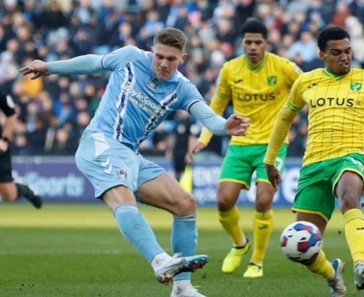 葡媒：总价1500万欧元，葡萄牙体育报价考文垂前锋于厄克雷斯