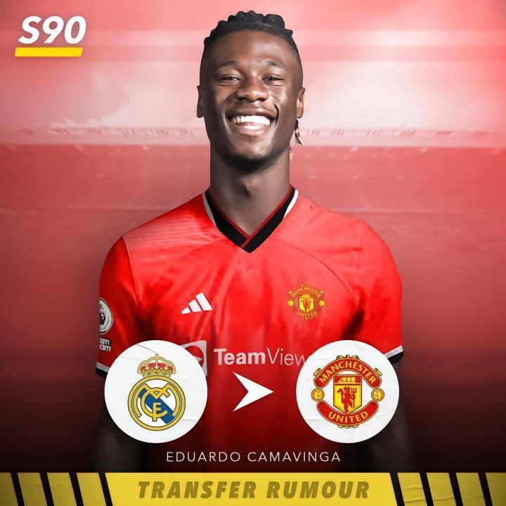 曼联1.5亿欧签卡马文加？记得刚来皇马的时候也就