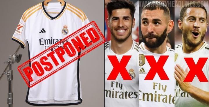 由于本泽马等明星球员离队，皇马被迫推迟新球衣发布计划