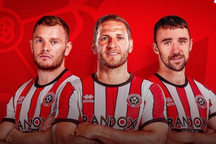 官方：合同到期，比利-夏普、史蒂文斯和奥康奈尔离开谢菲联