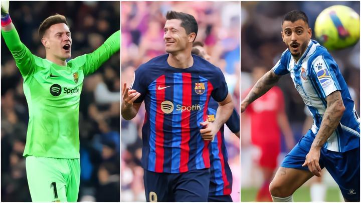 西甲2022/23赛季个人奖项出炉