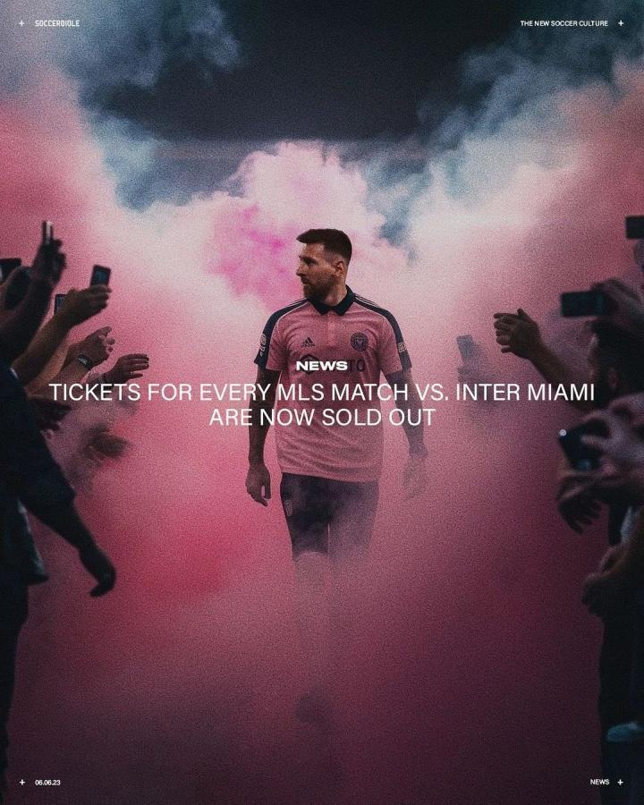 「梅西效应还在继续」SoccerBible：所有