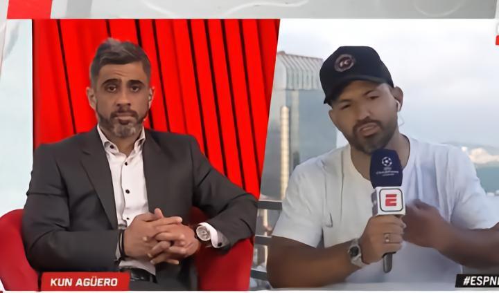 梅西来迈阿密国际，阿圭罗戏称：他总跟着我；向他要票但没有