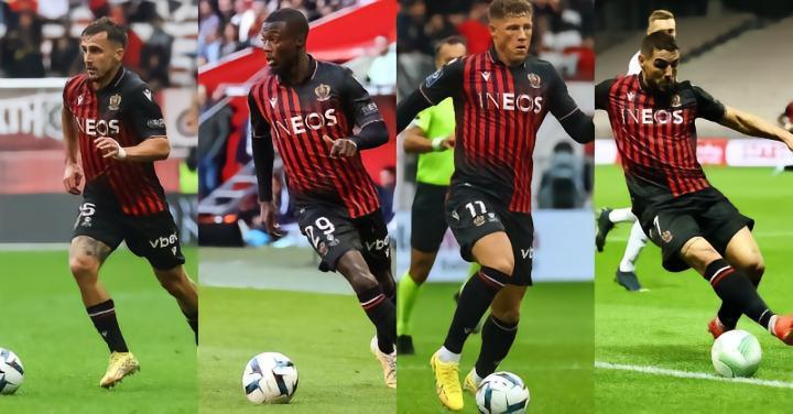 官方：合同到期，巴克利、佩佩和布赖恩离开尼斯