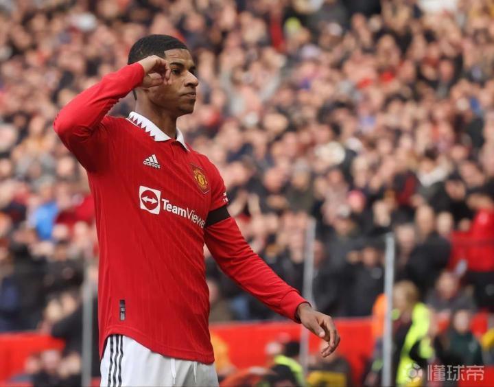 曼联22/23赛季的冲刺速度排行榜：拉什福德35.95km/h居首