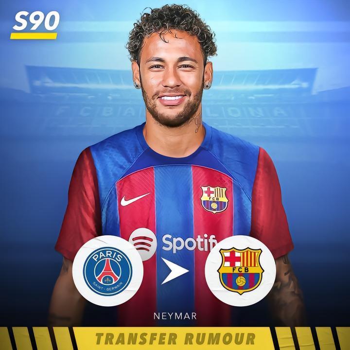 - 据报道，内马尔已经向巴塞罗那提出了自己的建议