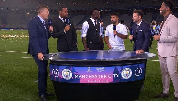 费迪南德打趣阿圭罗：这家伙伤了我的心，我真想掐死你！