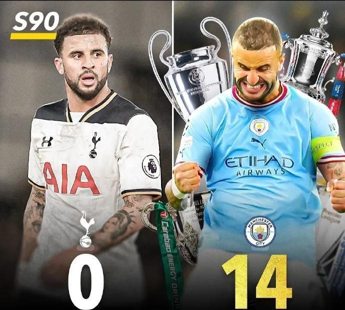 人比人，气死人。每当秀冠军的时候，热刺和凯恩都会