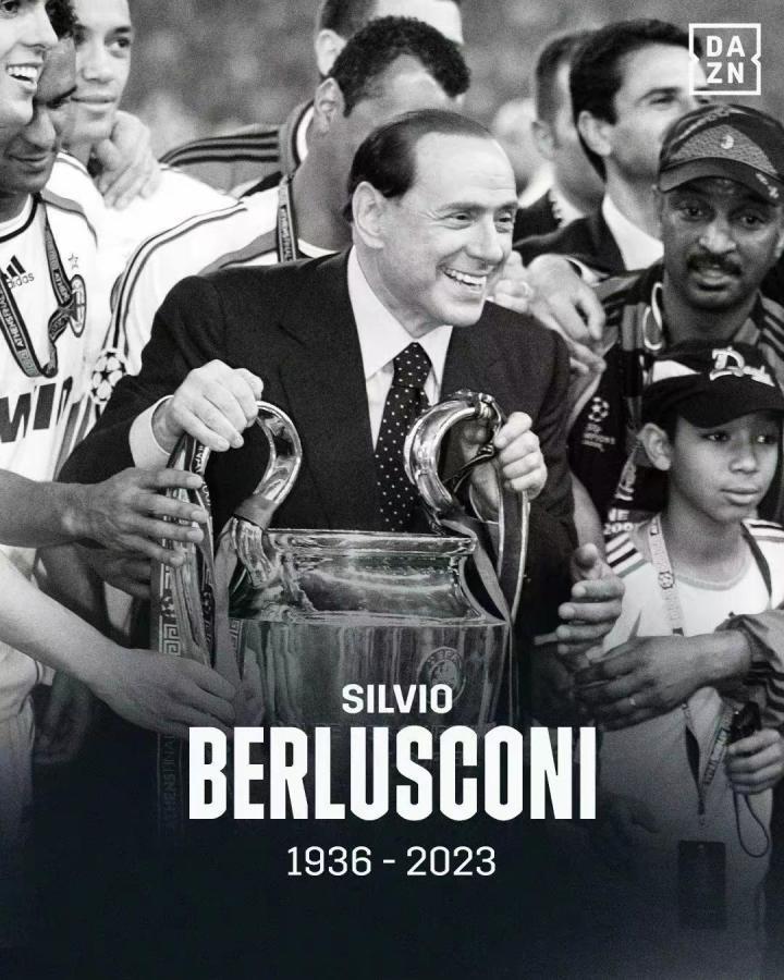 享年86岁！意大利前总理、AC米兰主席贝卢斯科尼去世