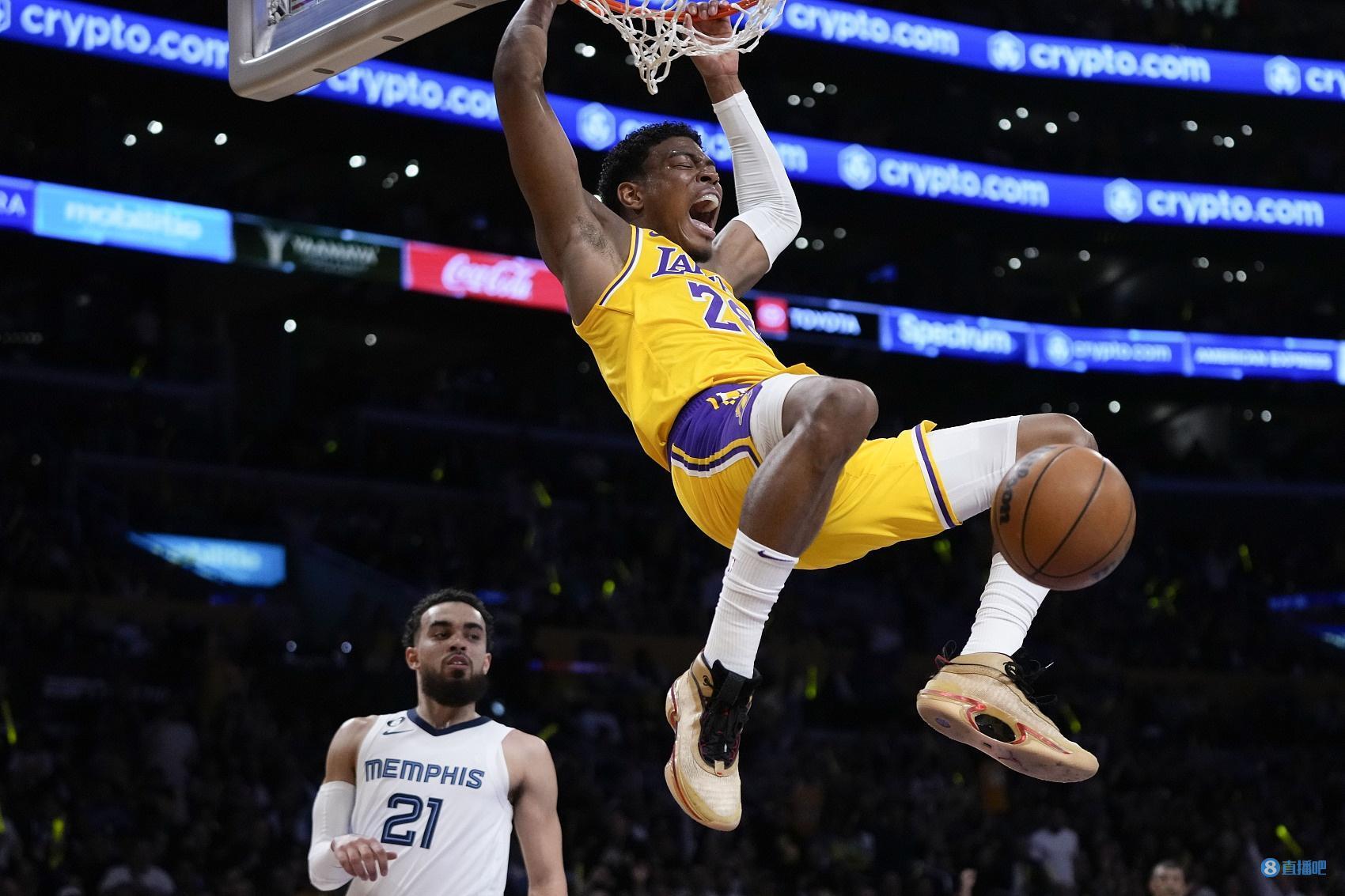 徐静雨：湖人G3须让八村首发并打40分钟 G2开局好主要靠哨声加持