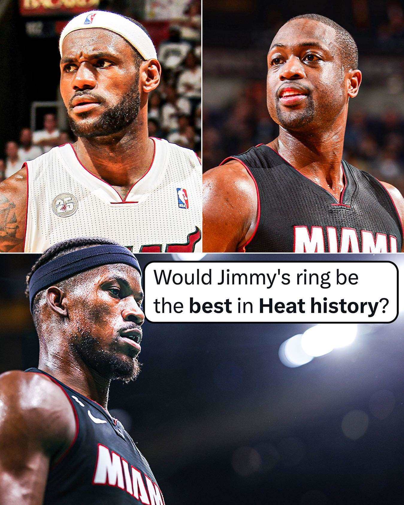 ESPN发问：若巴特勒今年率队夺冠 会是热火队史最佳一冠吗？