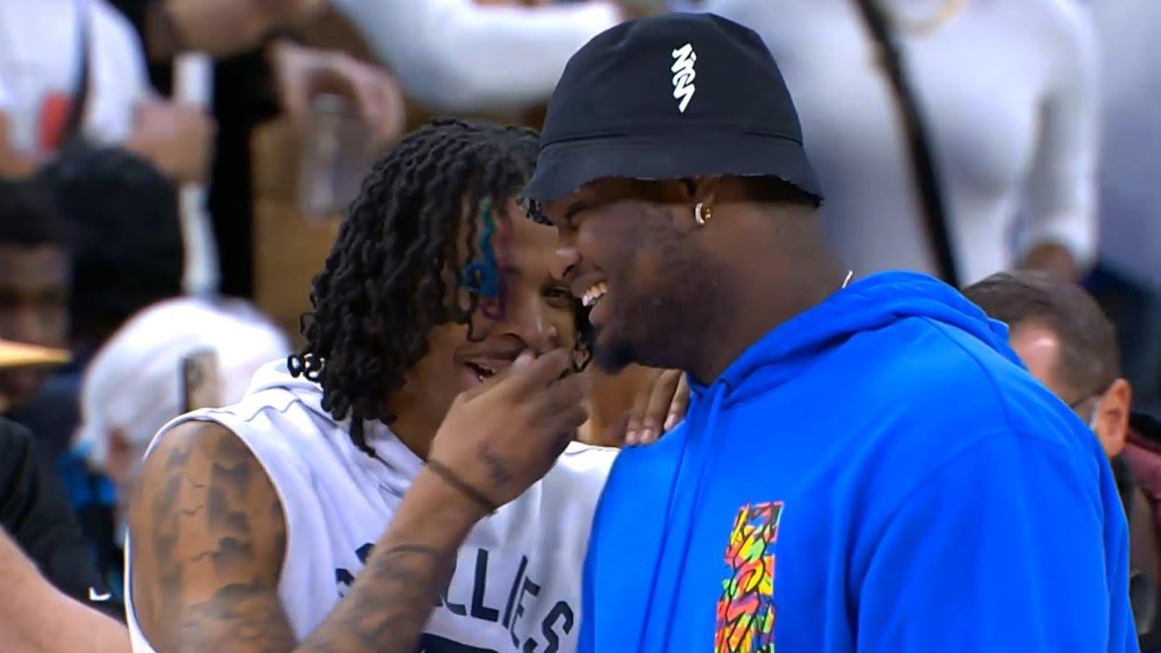 莫兰特 锡安：一个爱玩儿枪另一个也爱玩儿枪