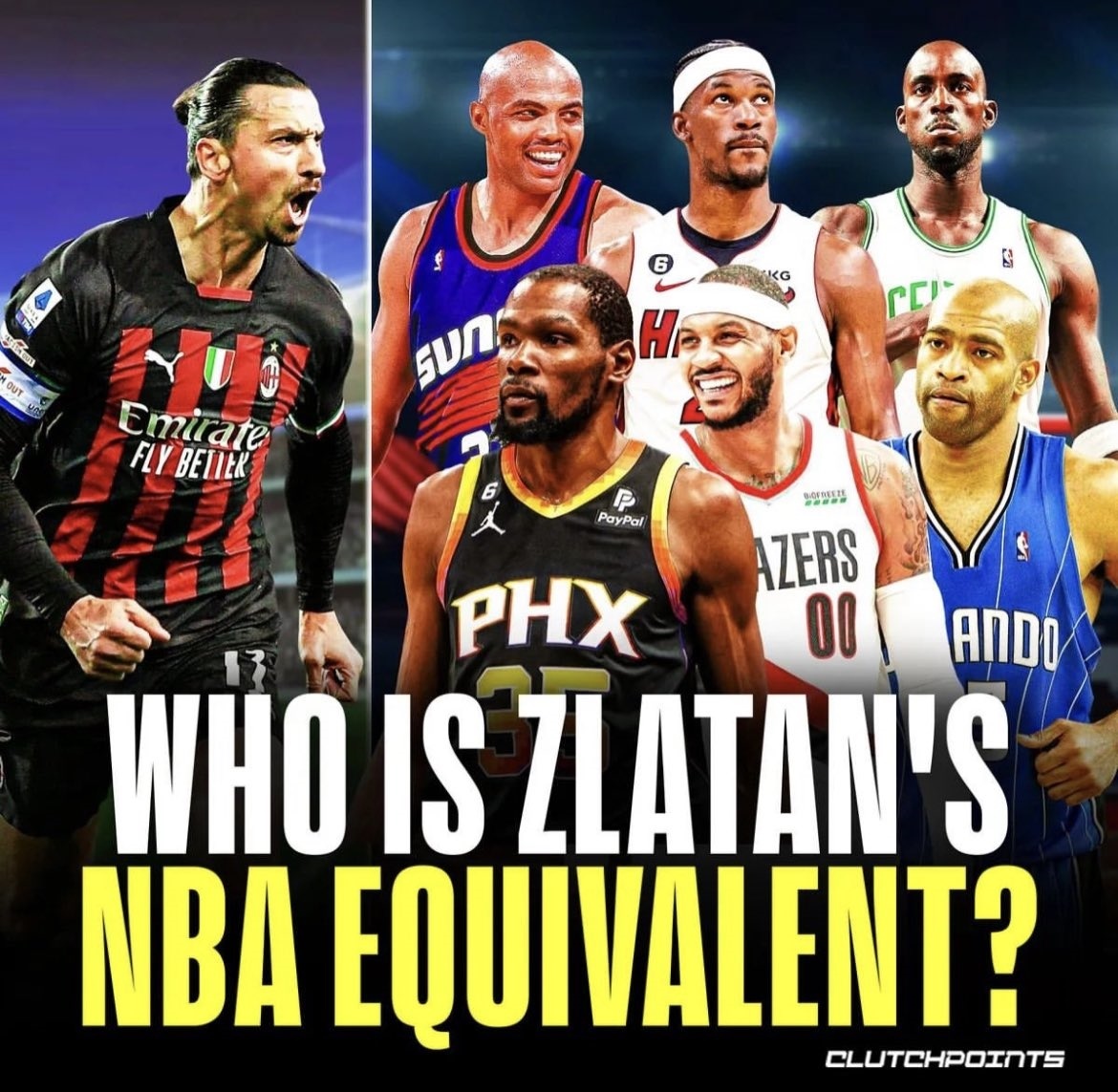 伊布宣布退役 把伊布类比到NBA的世界里 他最像谁？