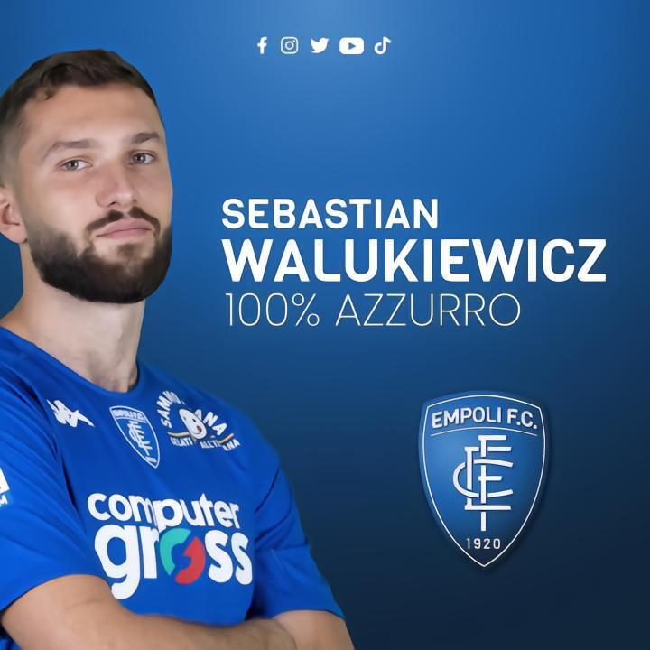 官方：恩波利正式买断卡利亚里后卫瓦卢凯维奇