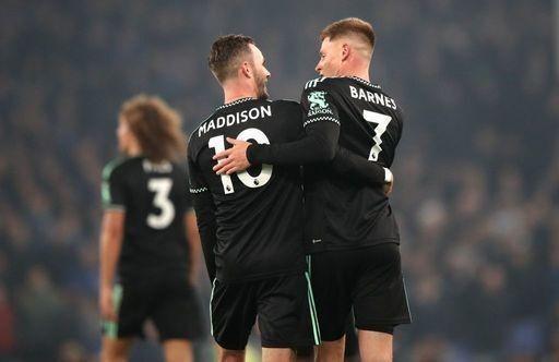 邮报：热刺5000万镑打包报价麦迪逊和巴恩斯，被莱斯特城拒绝