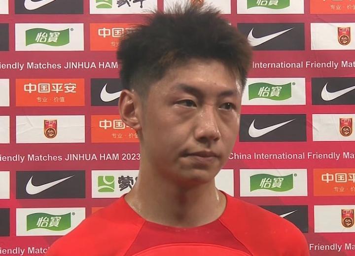 徐皓阳：进球是全队一起努力得来的，赛后会好好总结这场比赛