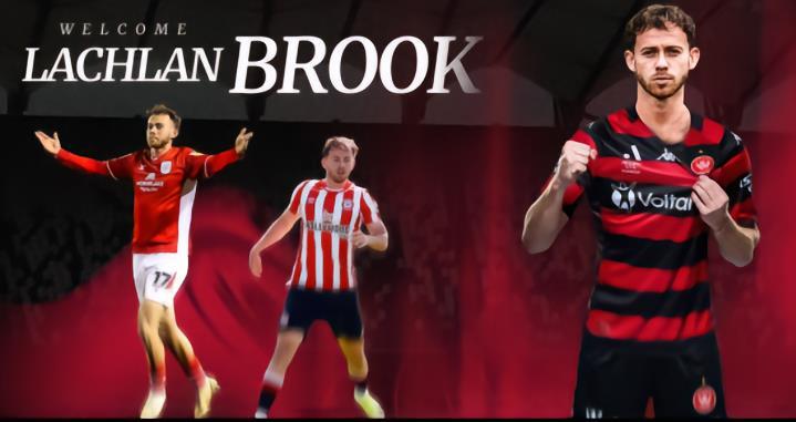 官方 : 西悉尼流浪者免签布伦特福德前锋布鲁克