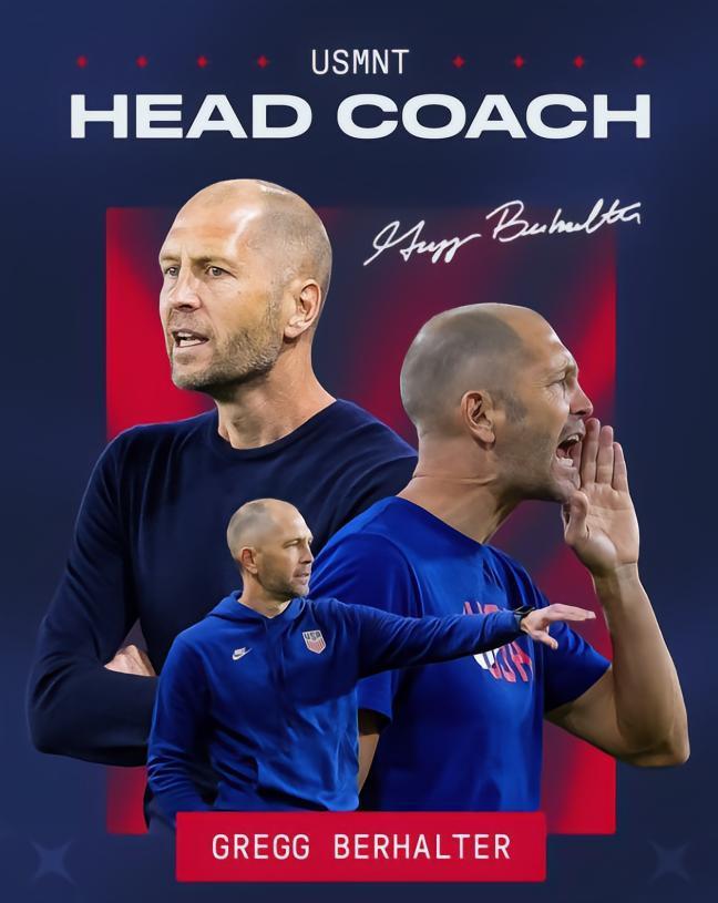 官方：贝尔哈特再次执教美国队，将带队征战2026世界杯