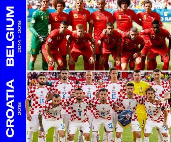比利时和克罗地亚的黄金一代们都要说再见了