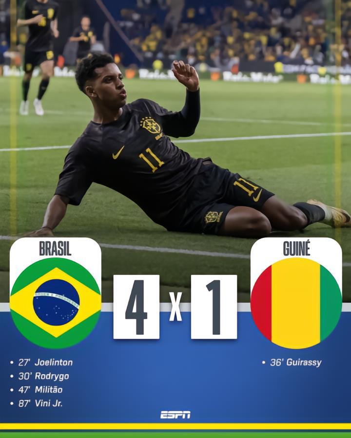 看足球说地理：大洋洲的几内亚今天凌晨的比赛，巴西