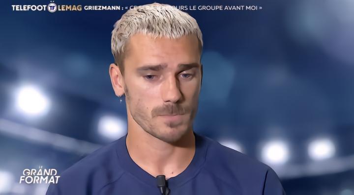 格列兹曼：队长给姆巴佩我花了一两天才接受，现在我完全支持