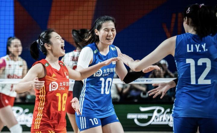 中国女排遭连败！世界女排联赛中国女排2：3惜败意