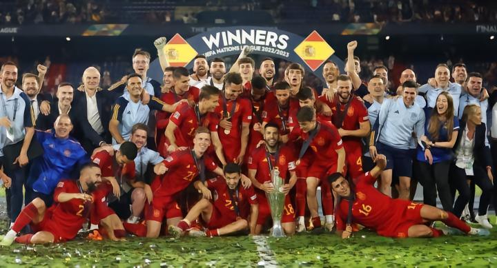 欧国联大结局：西班牙首次夺冠，英格兰降入B级联赛