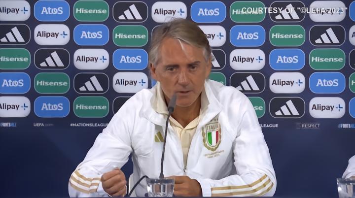 曼奇尼：我们的阵容很年轻；我们被不公正地淘汰出世界杯