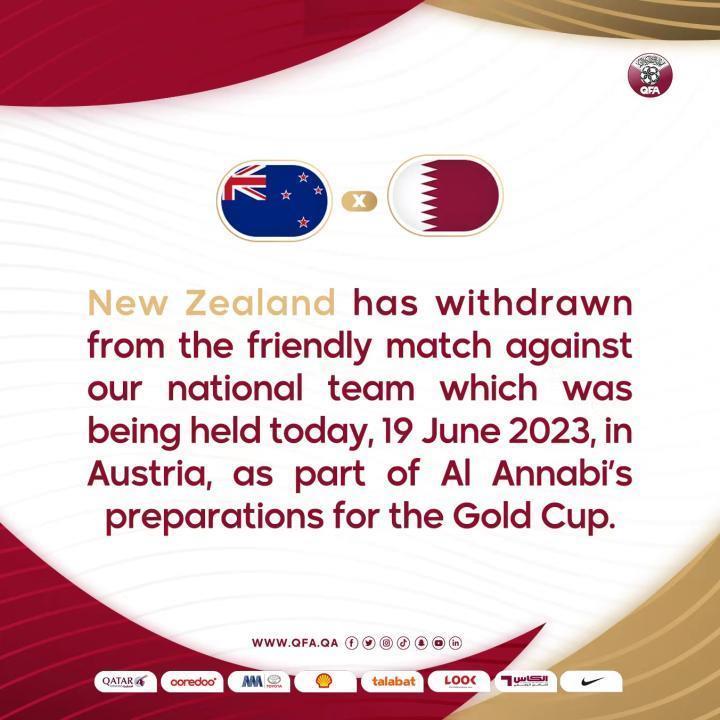 新西兰与卡塔尔热身赛半场罢赛，因新西兰后卫遭对手种族歧视