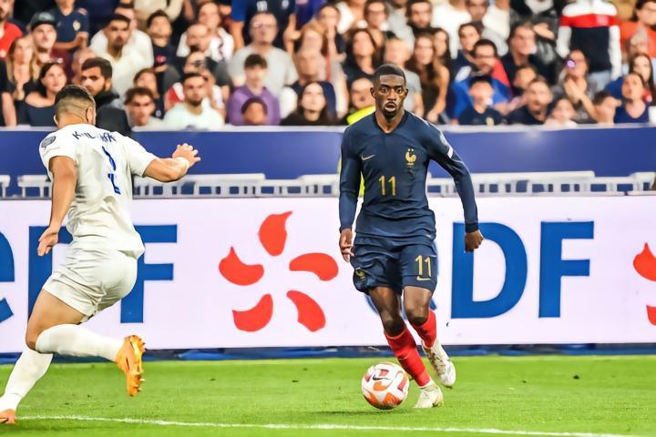 巴萨球员国家队战报：孔德滕森打满全场，登贝莱出场