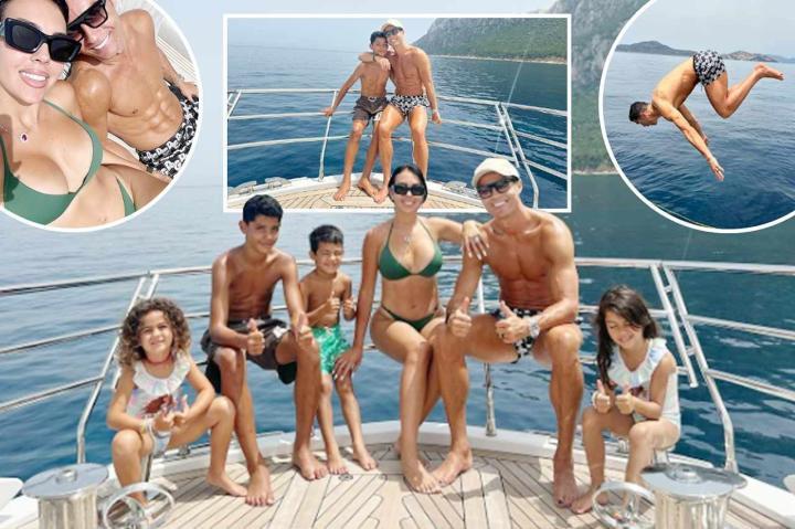 太阳报：C罗和家人度假的游艇价值550万英镑，有6个浴室